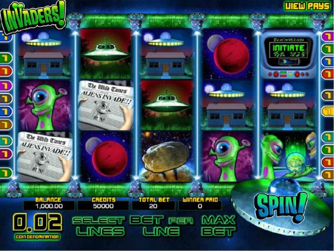 Free Slots 247 image of Invaders