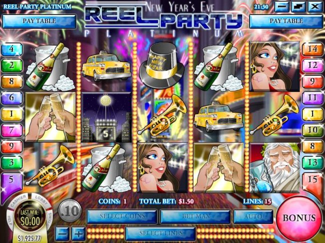 Reel Party Platinum screenshot