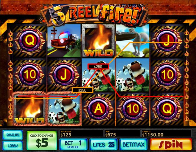 Free Slots 247 image of 5 Reel Fire