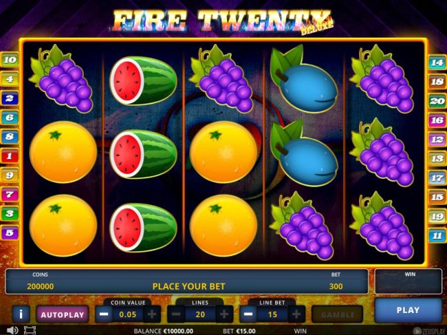 Free Slots 247 image of Fire Twenty deluxe