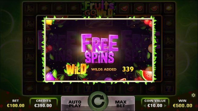 Extra wild symbols added to the reels during the free games feature - Free Slots 247