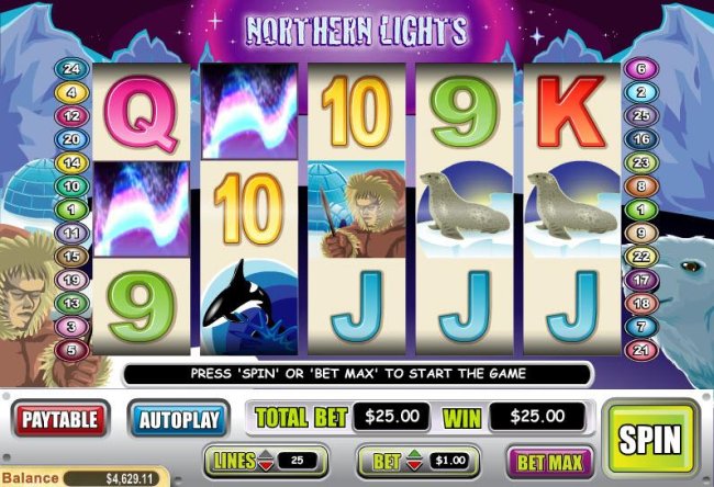 Free Slots 247 image of Northern Lights