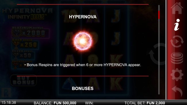 Hypernova Infinity Reels by Free Slots 247