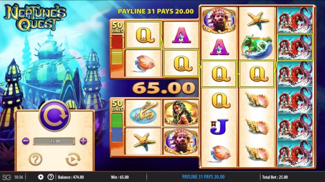 Stacked wilds triggers multiple winning paylines by Free Slots 247