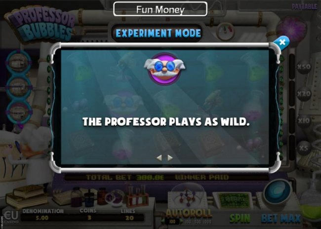 Free Slots 247 image of Professor Bubbles
