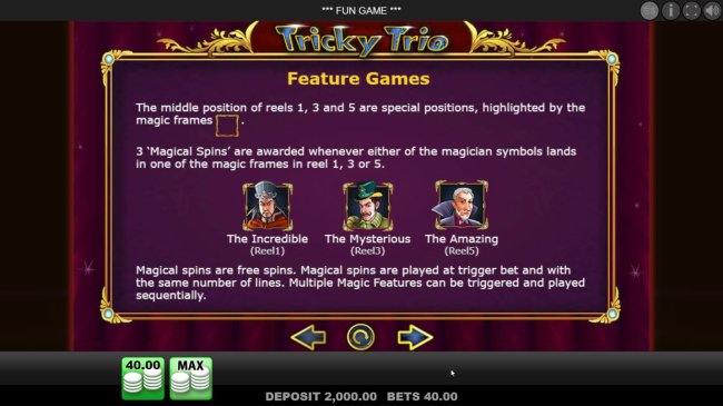 Tricky Trio screenshot