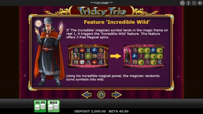Feature Rules by Free Slots 247