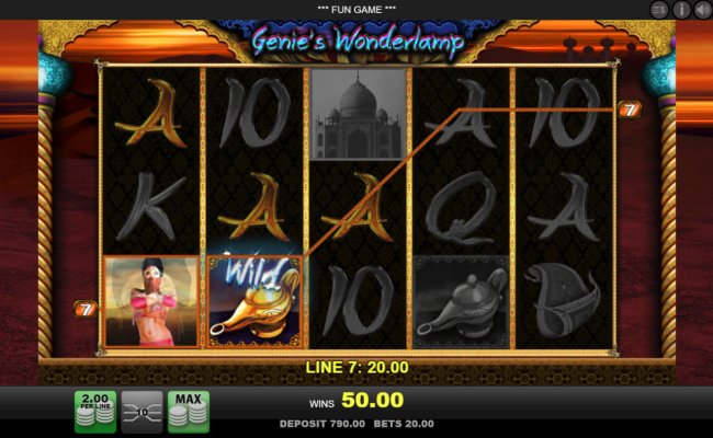 Genie's Wonderlamp by Free Slots 247