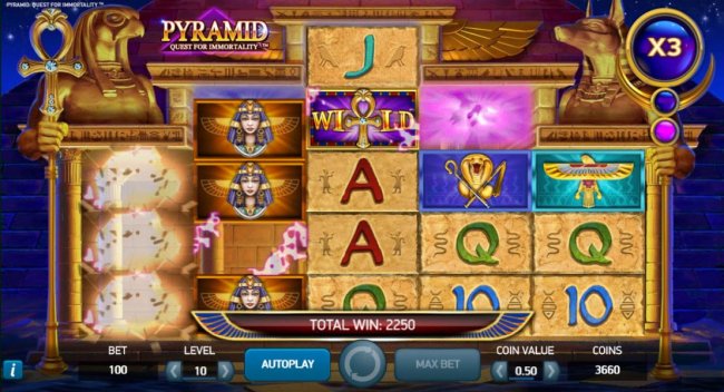 Free Slots 247 image of Pyramid Quest for Immortality