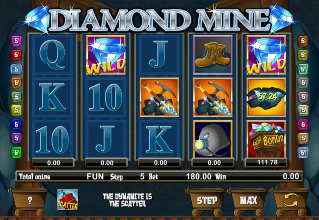 Free Slots 247 - A rock symbol landing anywhere on the reels will add the jackpot for that particular reel