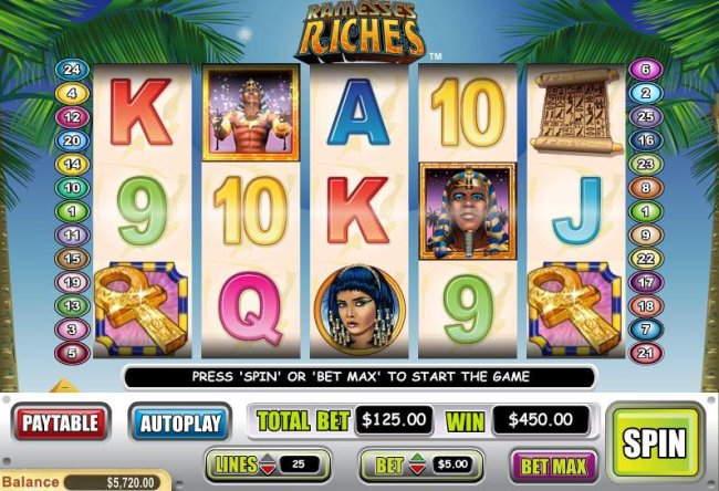 Ramesses Riches screenshot
