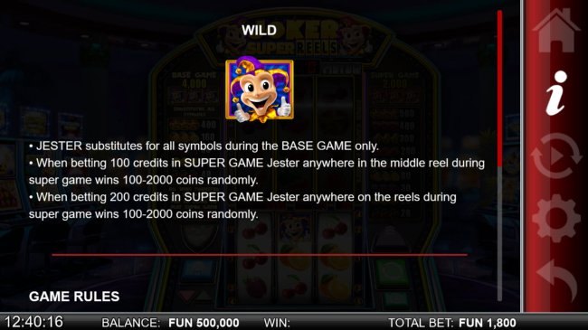 Wild Symbol Rules by Free Slots 247