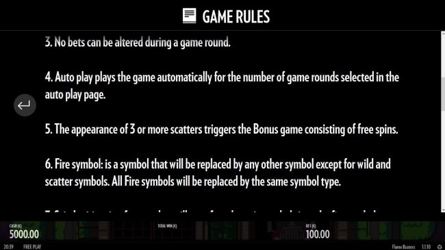 General Game Rules - Continued by Free Slots 247