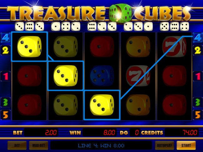 Free Slots 247 image of Treasure Cubes