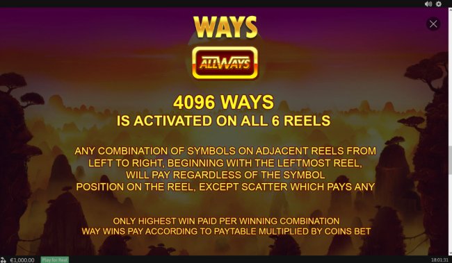 4096 Ways to Win by Free Slots 247