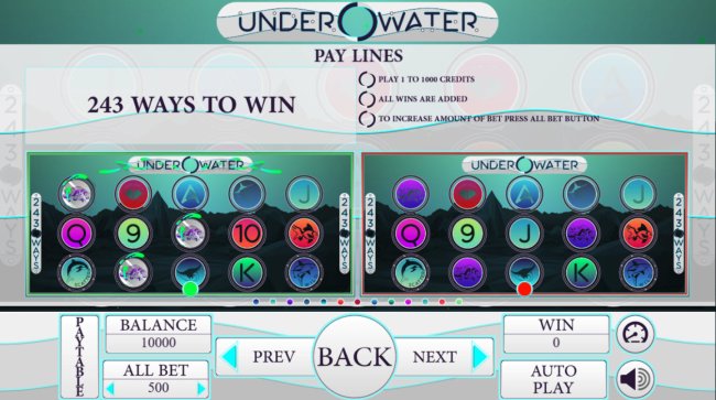 Under Water by Free Slots 247