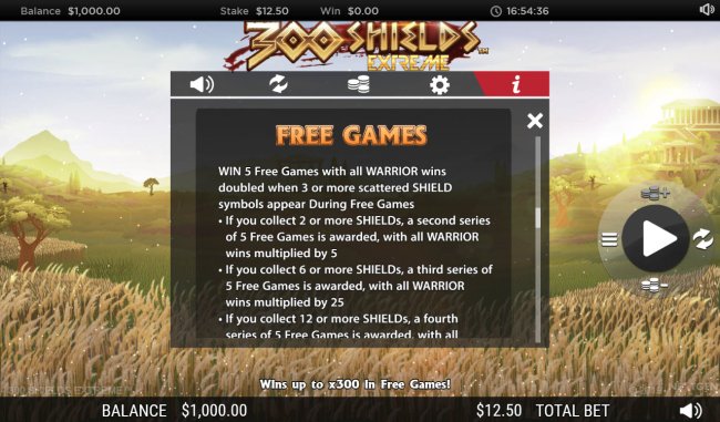300 Shields Extreme by Free Slots 247
