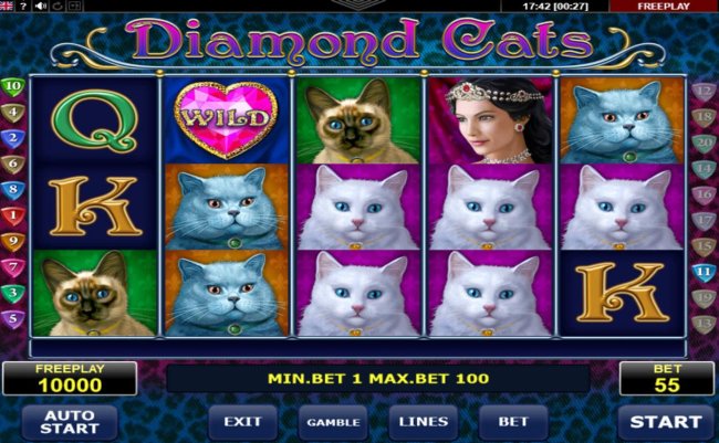 Diamond Cats screenshot