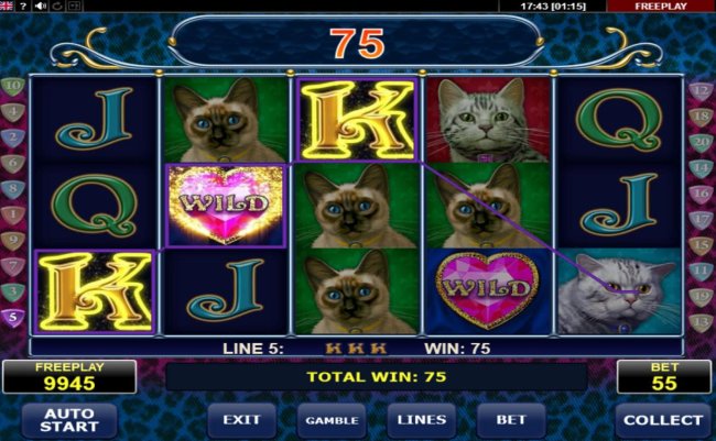 Diamond Cats by Free Slots 247