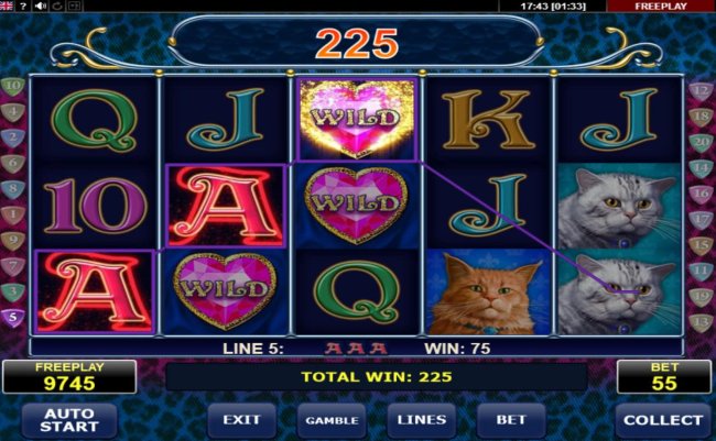 Diamond Cats by Free Slots 247