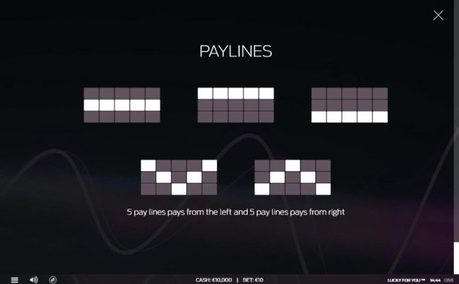 Paylines 1-5 - Free Slots 247