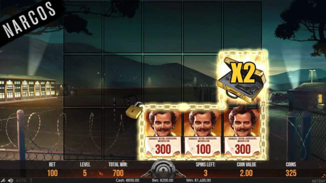 X2 multiplier awarded by Free Slots 247