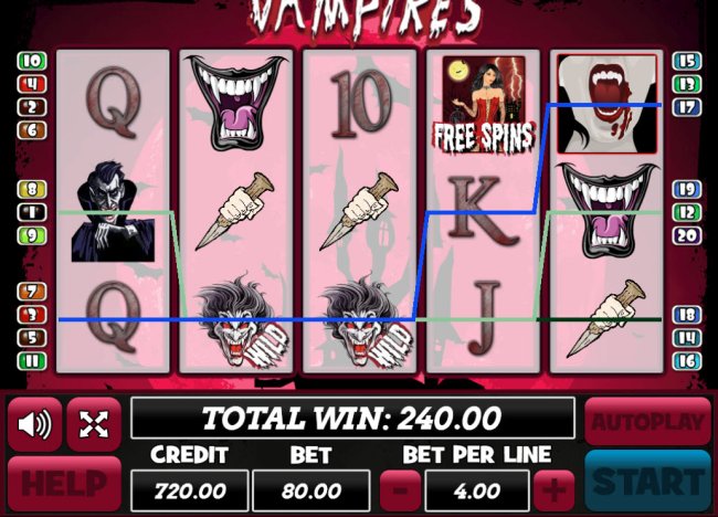 Vampires by Free Slots 247