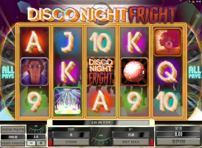 Disco Night Fright screenshot
