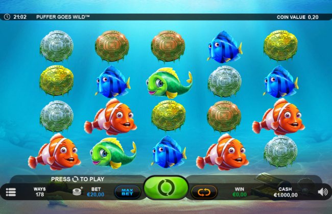 Puffer Goes Wild by Free Slots 247