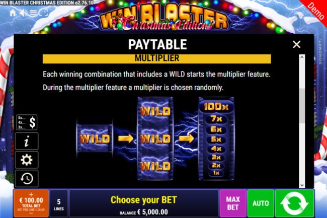 Win Blaster Christmas Edition by Free Slots 247