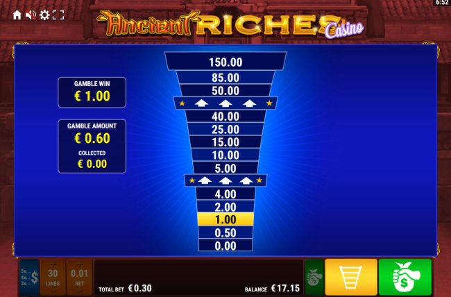 Ancient Riches Casino screenshot