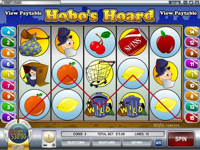 Hobo's Hoard by Free Slots 247