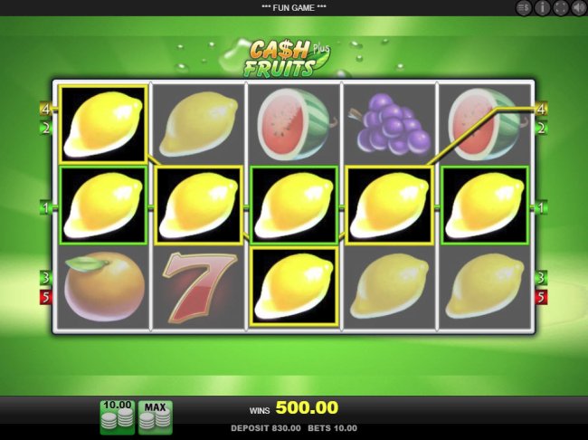 Cash Fruits Plus screenshot