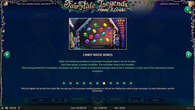 Candy House Bonus Rules by Free Slots 247