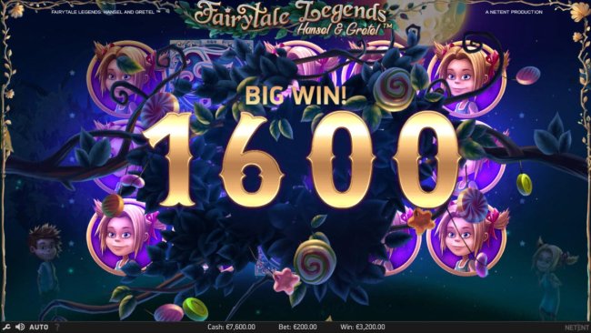 A 1600 coin big win si triggered by the Bonus feature. - Free Slots 247