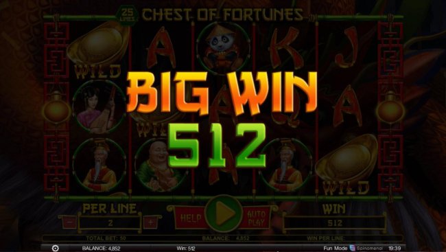 Surprise Wild feature leads to a 512 coin big win - Free Slots 247