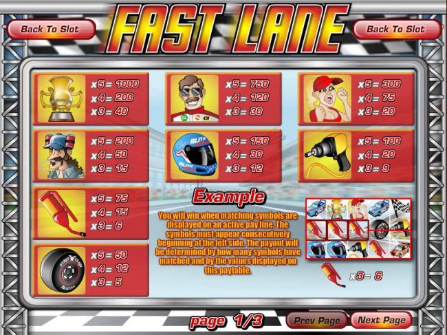 Free Slots 247 image of Fast Lane