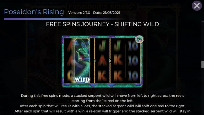 Free Spin Feature - Shifting Wild by Free Slots 247