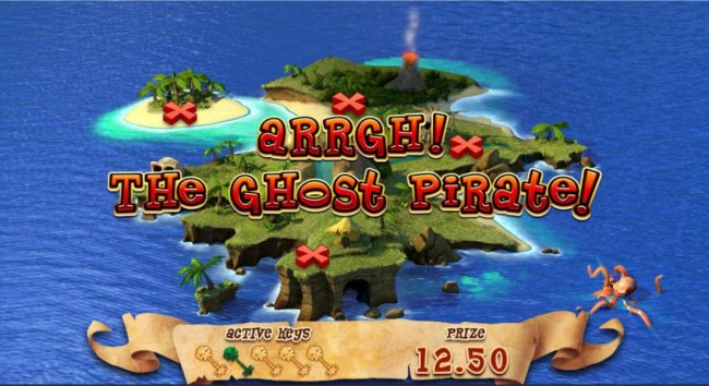 Bonus feature paly ends when the Ghost Pirate is revealed. - Free Slots 247