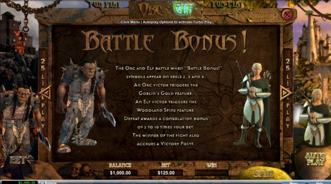Free Slots 247 - Battle Bonus Rules