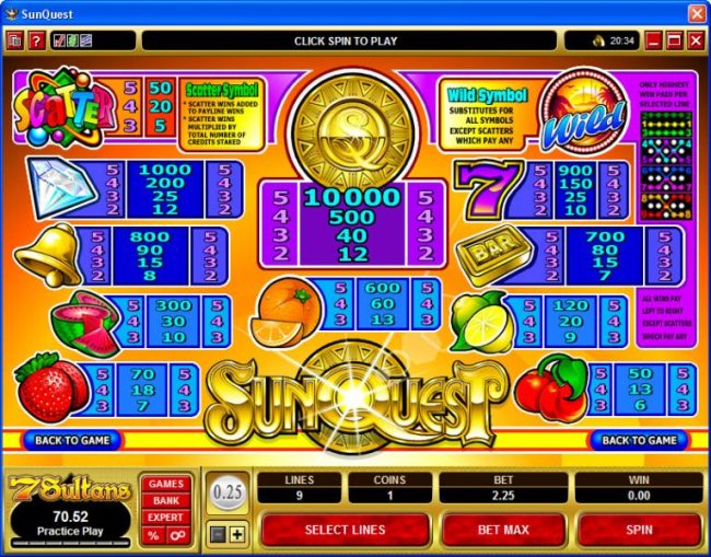Sunquest by Free Slots 247