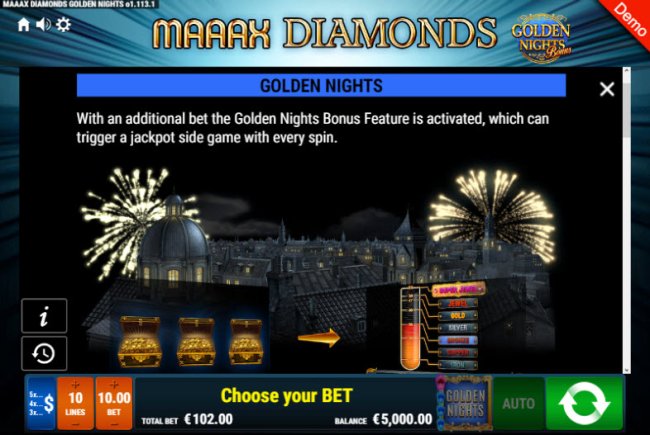 Golden Nights Bonus by Free Slots 247