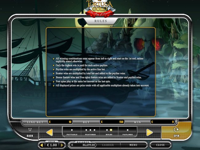 Tortuga Gold the Bay of Fortune screenshot