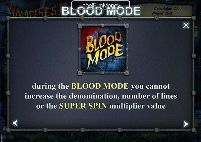 Vampires Feast Super Spin by Free Slots 247