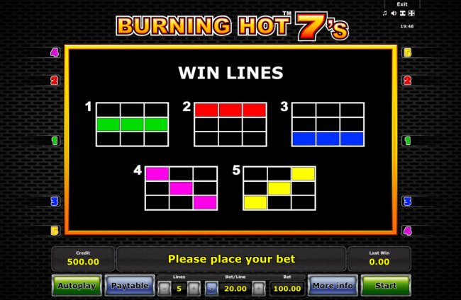 Burning Hot 7's screenshot