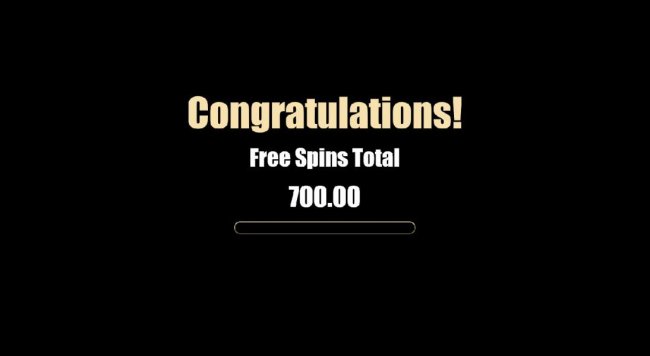 The free spins feature pays out a total of 700.00 for big win! by Free Slots 247