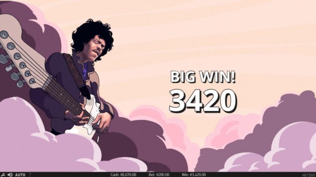 Jimi Hendrix by Free Slots 247