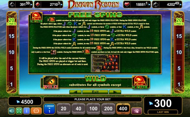Dragon Reborn by Free Slots 247