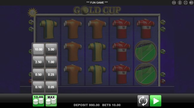 Gold Cup screenshot