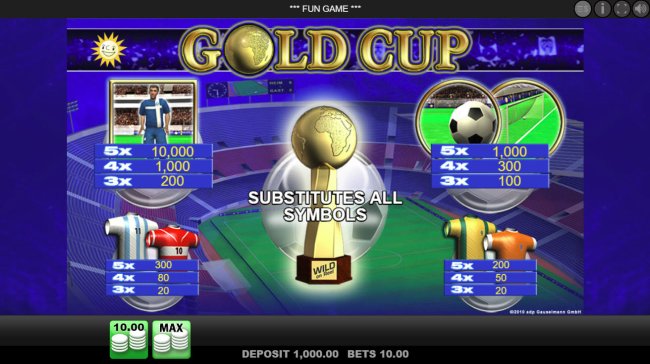 Gold Cup by Free Slots 247